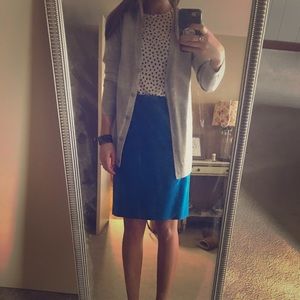 J. Crew Gray cardigan
